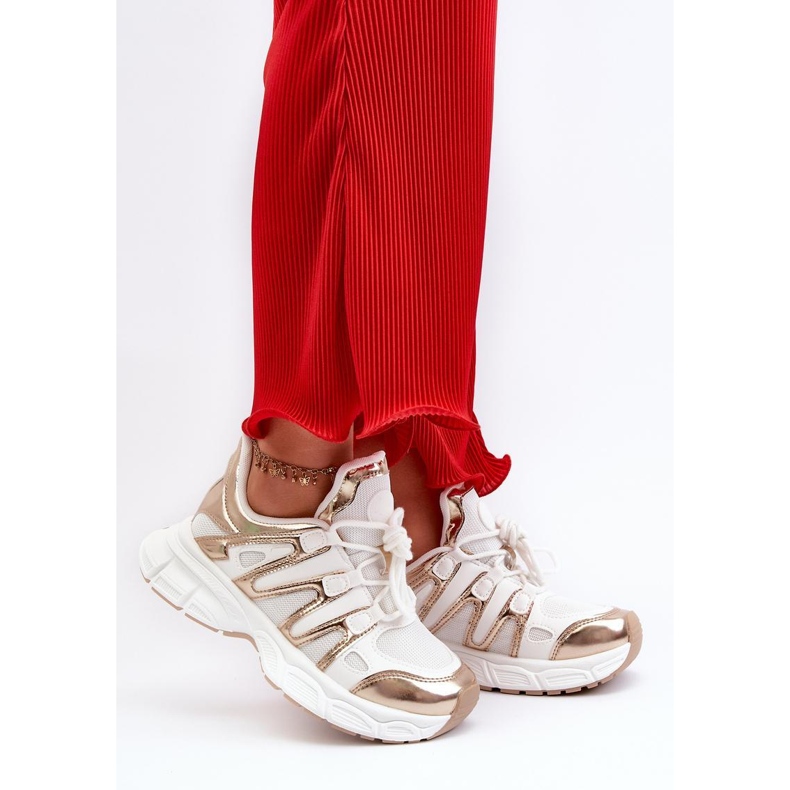 Sports Shoes Model Ahmani NB633P White/Gold - Step in style 1