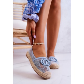 Espadrilles Model Summer Dream GG-52 Blue - Step in style 1
