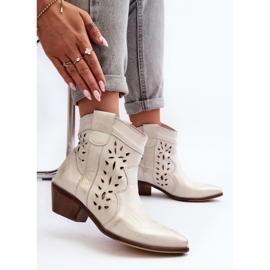 Boots Model Zazoo 2870/004 Silver - Step in style grey 1