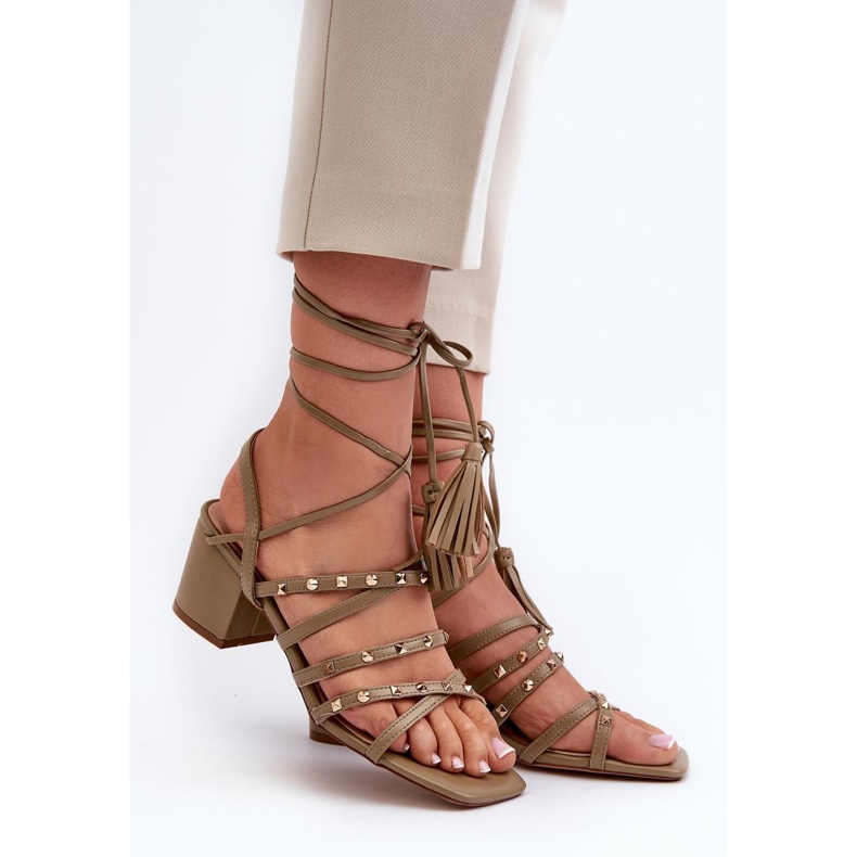 Sandals Model Chrisele 3973 Green - Step in style 1