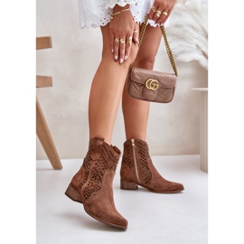 Boots Model Lewski 3305/2 Brown - Step in style 1