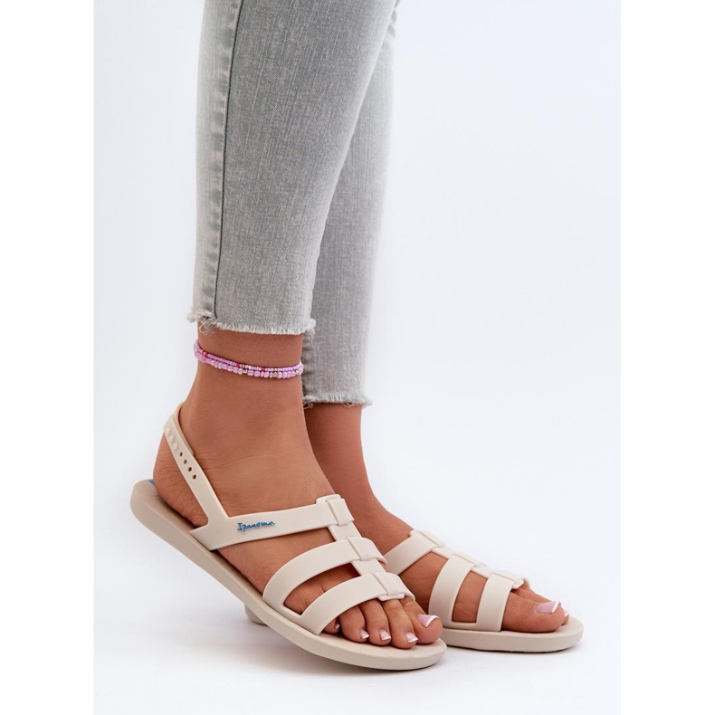 Sandals Model 83516 Ipanema Style Sandal Fem Beige - Step in style 1