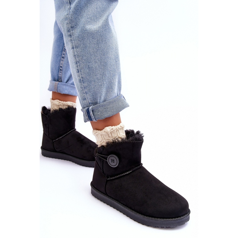 Black women's snow boots 2
