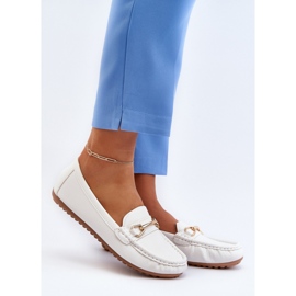 Moccasins NN22-986 White 1