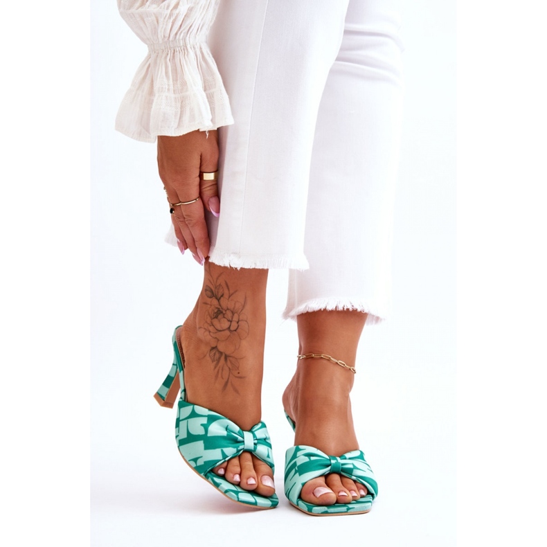 Sandal Flip-flops Model Floria P-1317 Green - Step in style 1