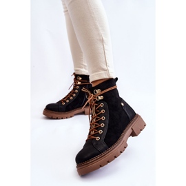 Trappery boots Model Alette 22BT35-5063 Black - Step in style 2