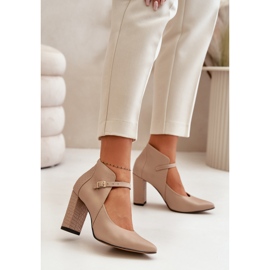 Laura Messi 2832 Beige pumps 1 Laura Messi 2832 Beige pumps 1