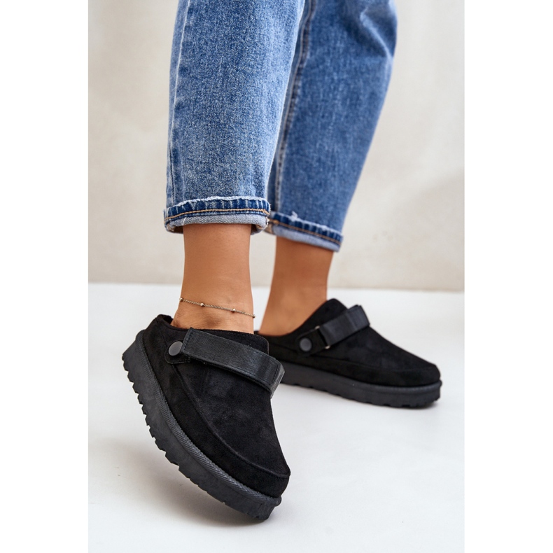 Slippers Model Azida YY-12 Black - Step in style 1