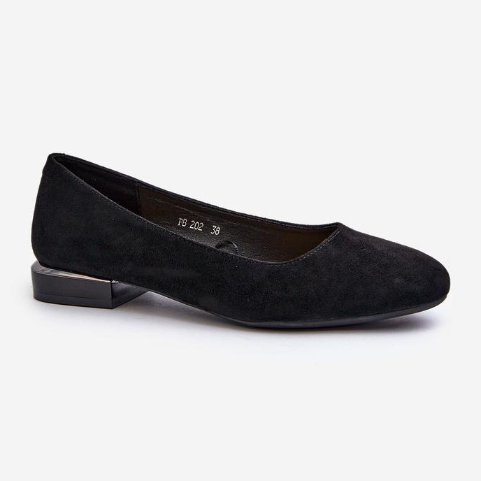 Ballet flats Model Sergio Leone PB202 Black - Step in style 2