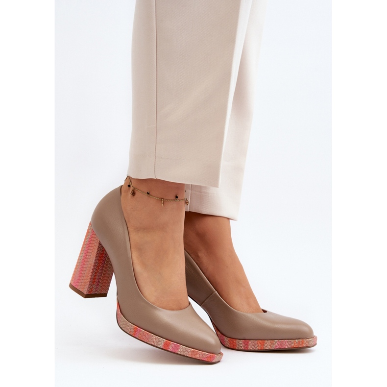 Pumps Model Laura Messi 2746/252-837 Beige - Step in style 1