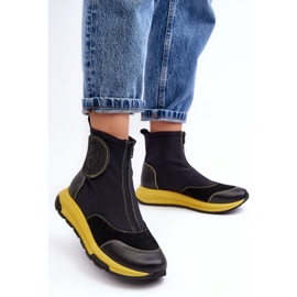 Maciejka Black women's ankle boots 1