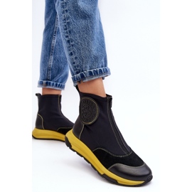 Maciejka Black women's ankle boots 2