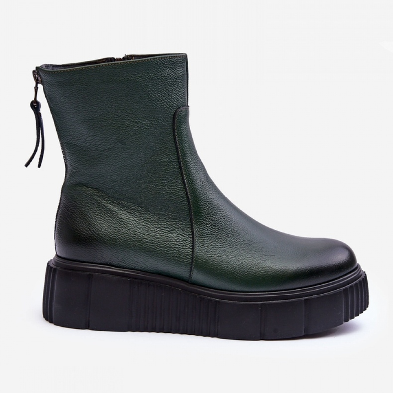 Boots Model Jenefer 60369 Green - Step in style 2