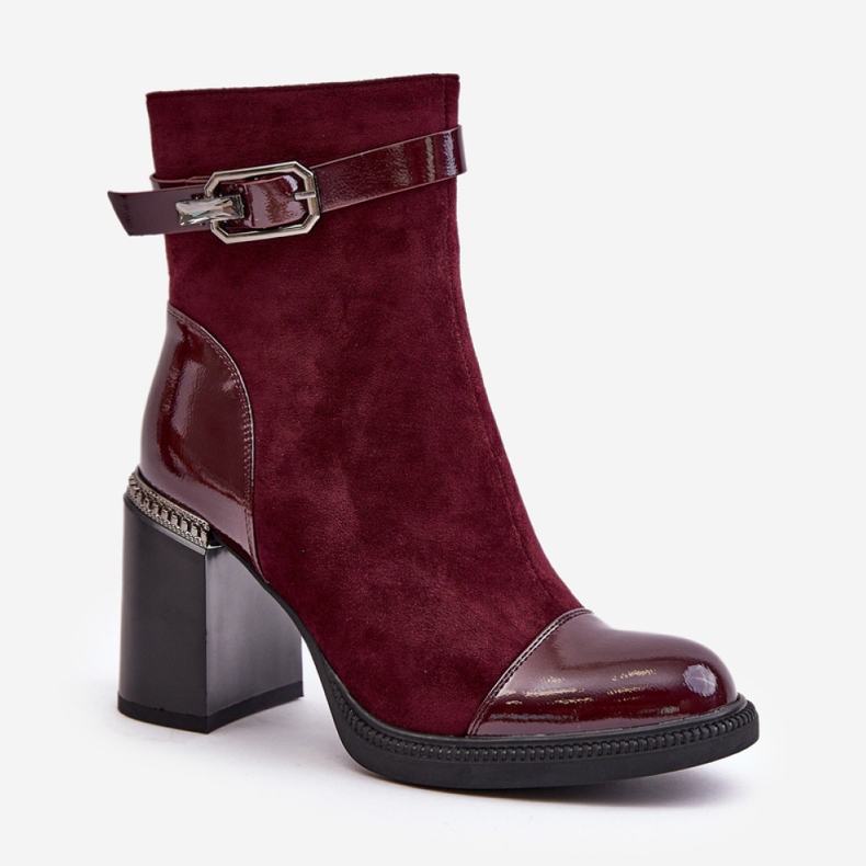 Boots Model Da MR880-085 Bordo - Step in style red 2