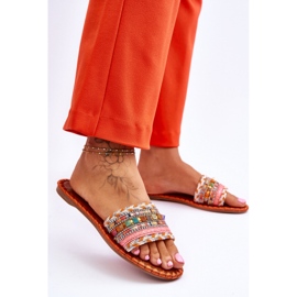Sandal Flip-flops Model Bellisa CK270P Orange - Step in style 2