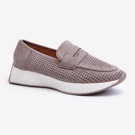 Gray loafers grey 2