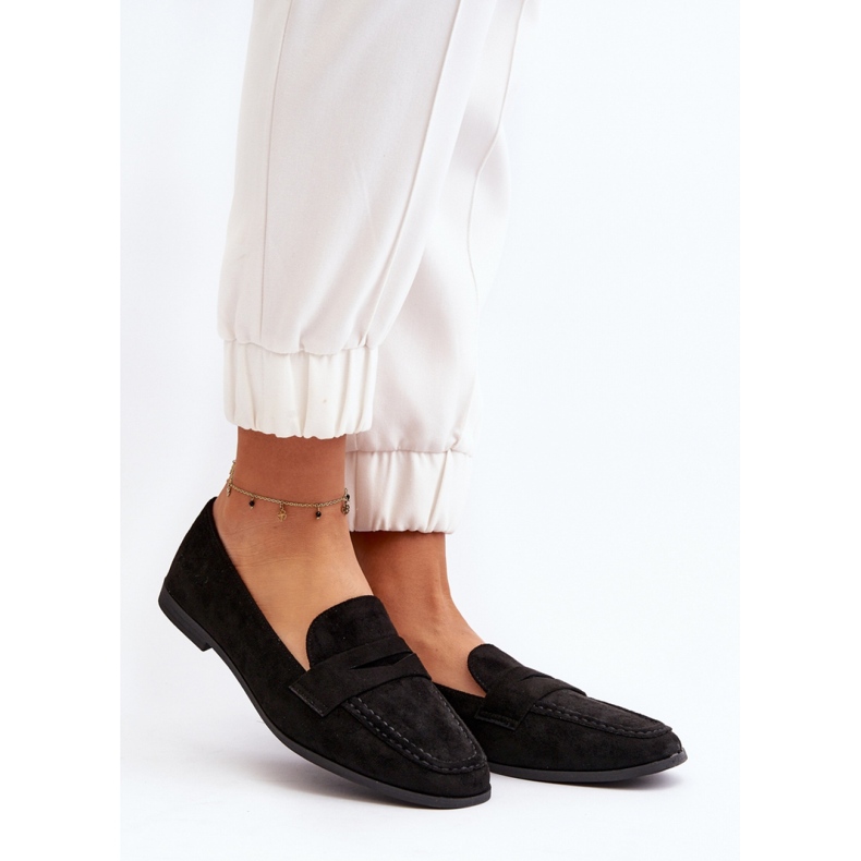 Classic women's moccasins Black 1
