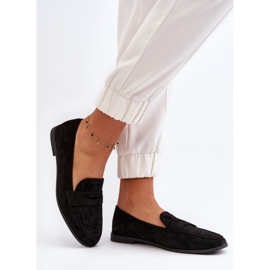 Classic women's moccasins Black 2