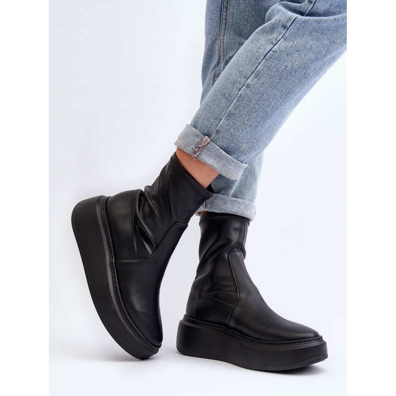 Boots Model Zazoo 3395 Black - Step in style 2