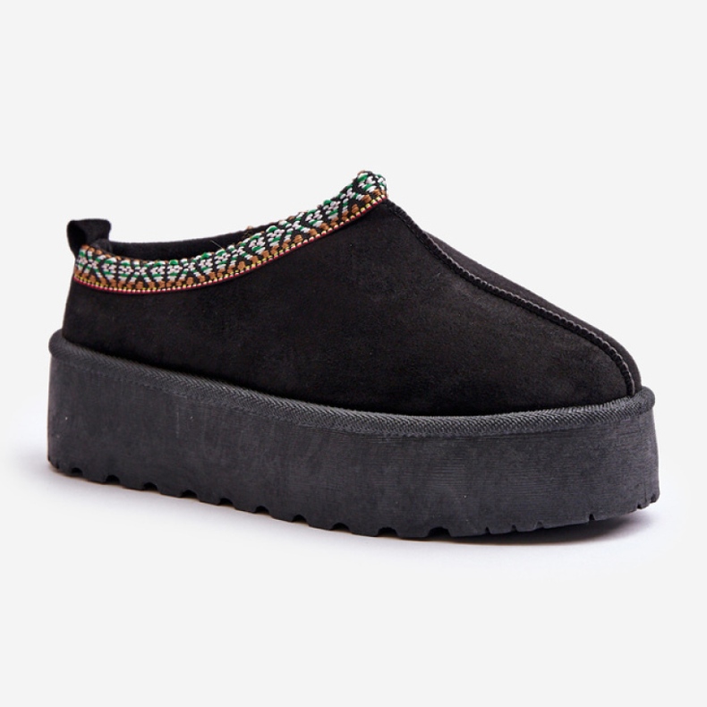 Slippers Model Neroma 877-1 Black - Step in style 2