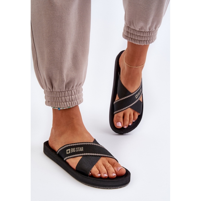 Big Star Black women's flip-flops 2