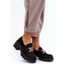 Women's high-heeled shoes with Black decoration 1