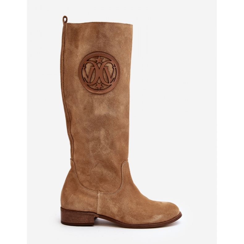 Boots Model Zazoo 3367/2 Beige Suede - Step in style 2