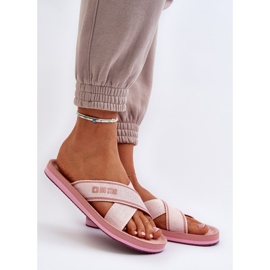 Big Star Pink women's flip-flops 1