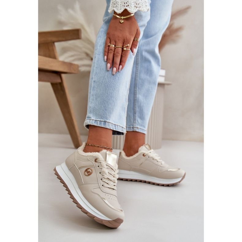 Sports Shoes Model Lerisas TL289A-8 Light Beige - Step in style 2