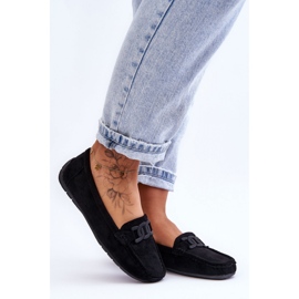 Moccasins Model Rabell DF711 Black - Step in style 2