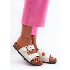 Sandal Flip-flops Model Cortina DZ121-9 White - Step in style 1