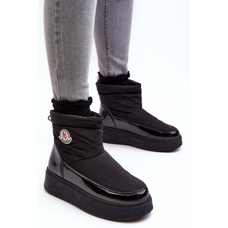 Snow boots Model Gattea HY852 Black - Step in style 2