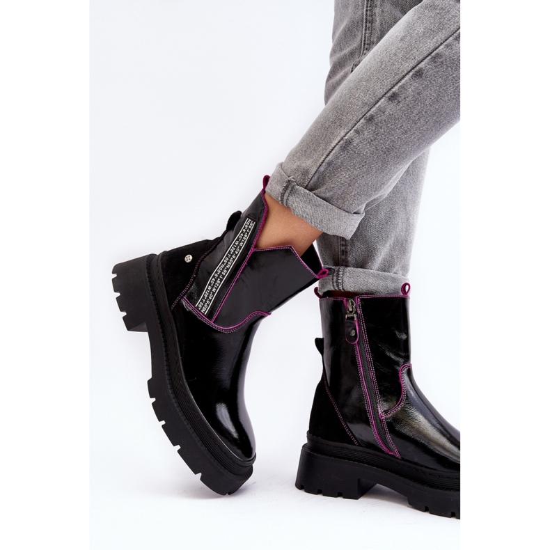 Boots Model Maciejka 06236-15 Black - Step in style 2