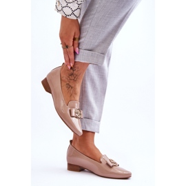 Moccasins Model Aselia 23-10917 Beige - Step in style 1