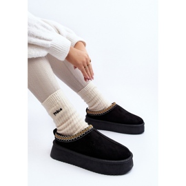 Slippers Model Sylva UA-1822 Black - Step in style 1