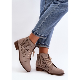 Boots Model Zazoo 2871/024 Beige - Step in style 2