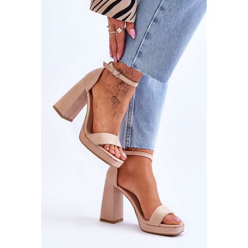 Sandals Model Merila LC-29 Beige - Step in style 2