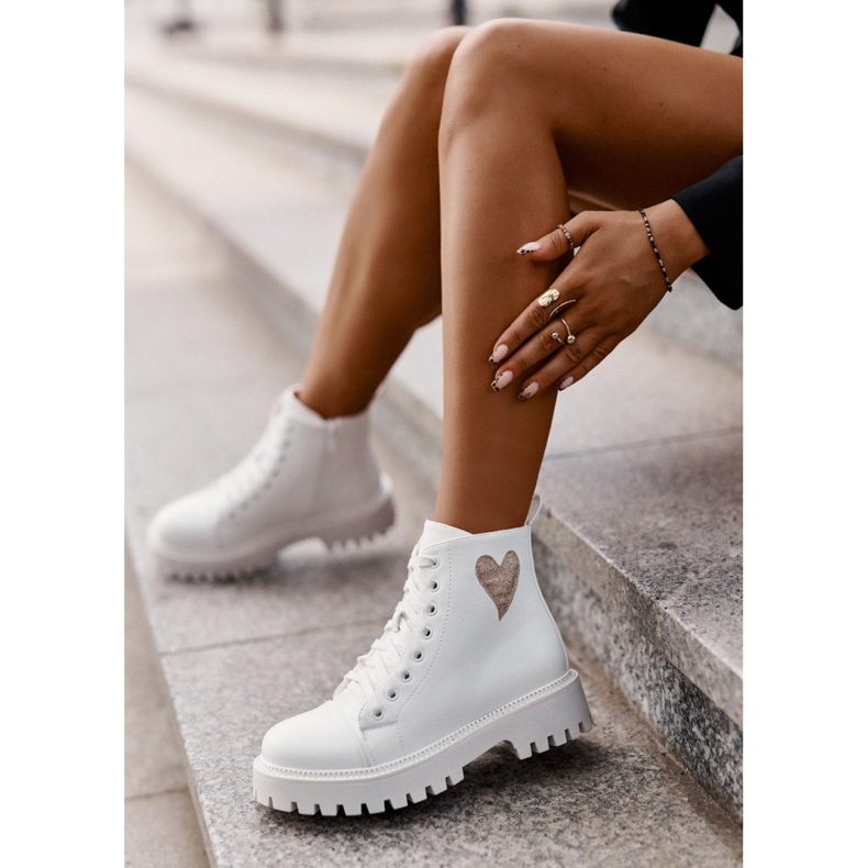 Boots Model Obeena 9681A White - Step in style 1