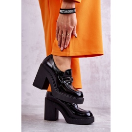 Shoes Model Jaime 20116 Black Lakier - Step in style 1