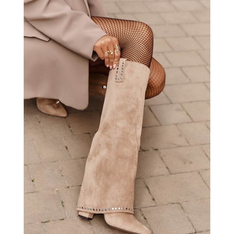 Model Kaithena CLS-365 Beige boots - Step in style 2