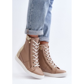 Sneakers Model Zazoo 3081 Beige - Step in style 1