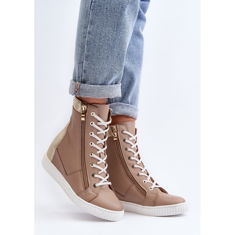 Sneakers Model Zazoo 3081 Beige - Step in style 1