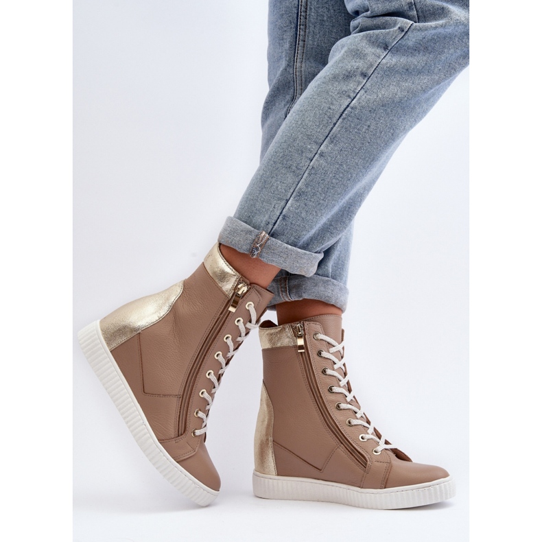 Sneakers Model Zazoo 3081 Beige - Step in style 2