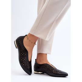 Ballet flats Model Zazoo 2883/037 Black - Step in style 2