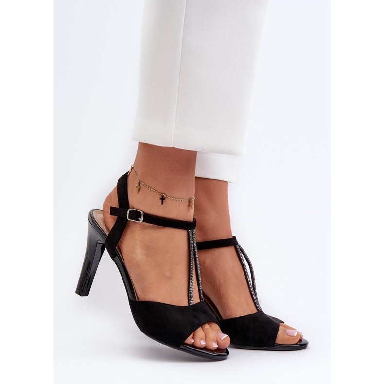 Sandals Model Sergio Leone SK924 Black - Step in style 1