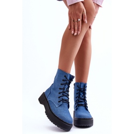 Workery boots Model Teflorna CLS-270 Blue - Step in style 2