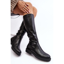 Boots Model Saraseini KZ541 Black - Step in style 2