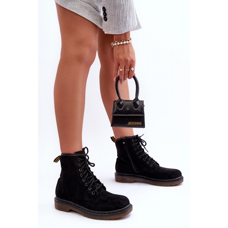 Workers Model Asteoris H1080 Black Suede - Step in style 1