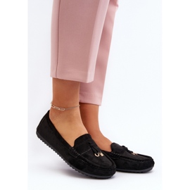 Moccasins Model Ontala N22-995 Black - Step in style 1