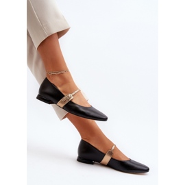 Ballet flats Model Laura Messi 2774 Black - Step in style 1